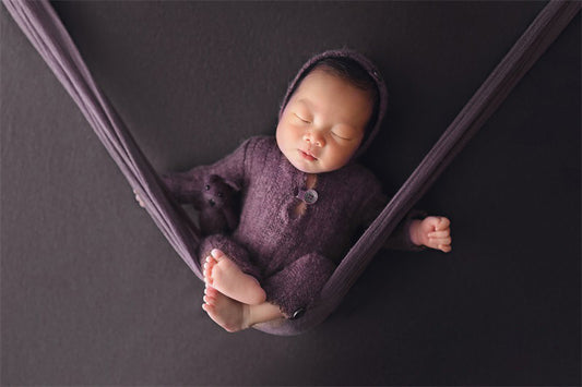Newborn baby cotton thread woven one-piece suits CL6