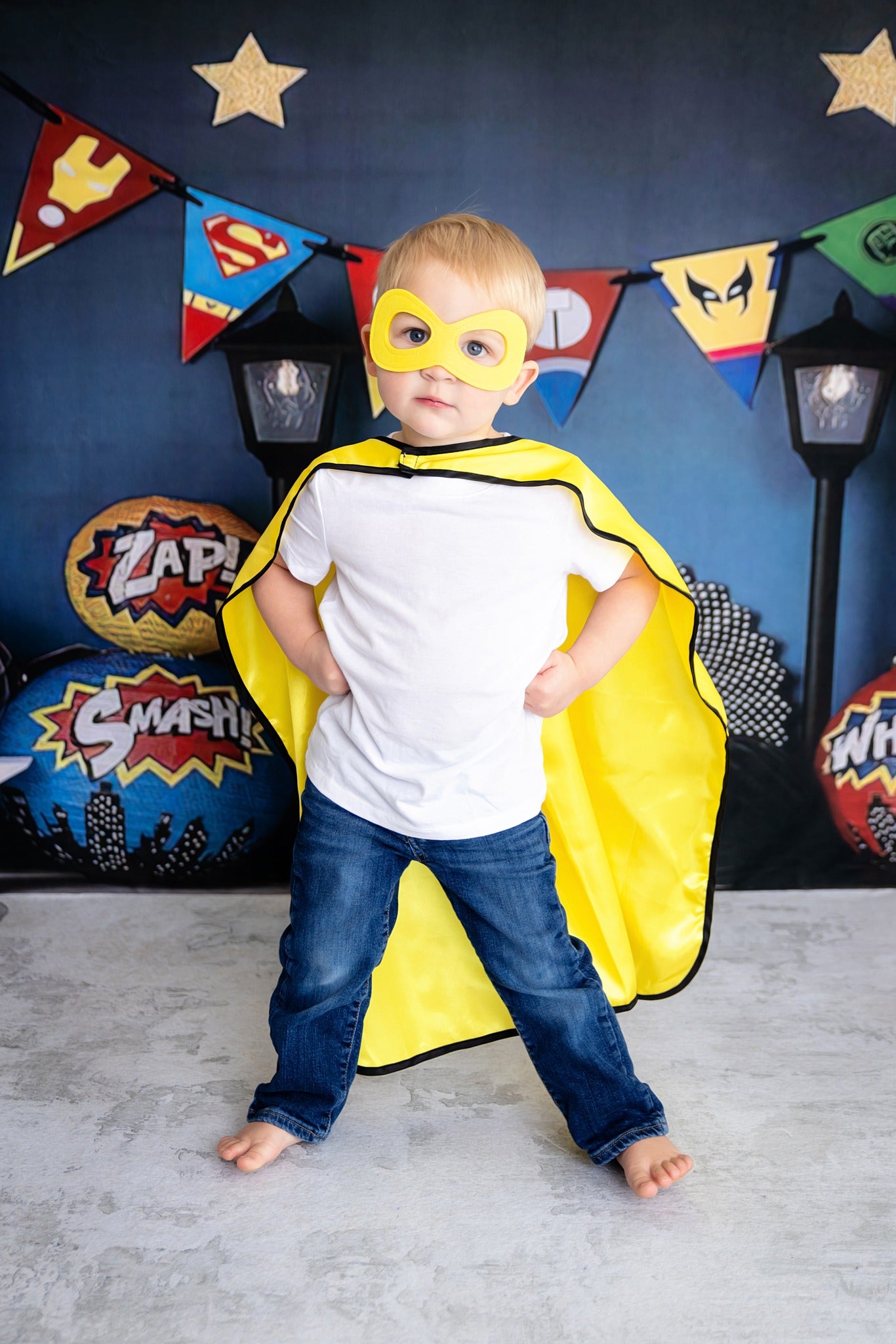 City Night Lights Backdrop for Children Photography NB-449