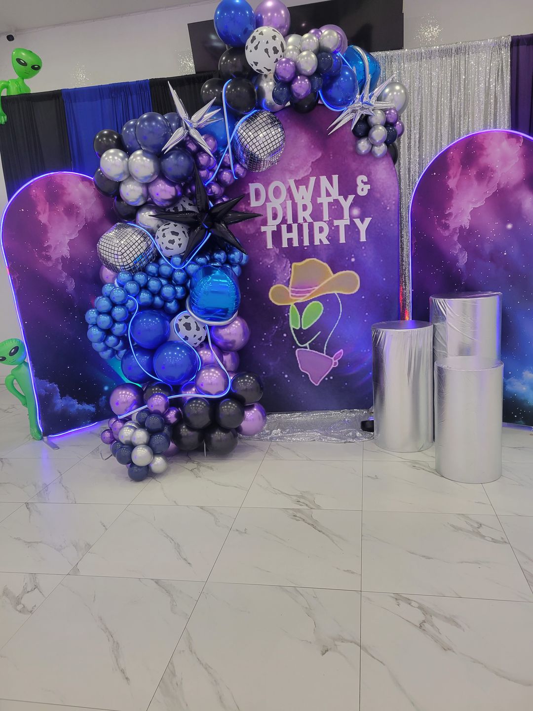 Custom Arch Backdrop Kit Theme Party Personalized Arch Cover