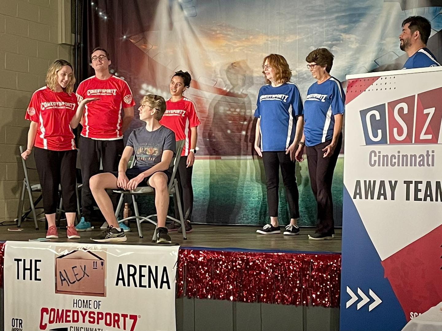 Night Soccer Field Spotlights s Sports Photo Booth Backdrop M063