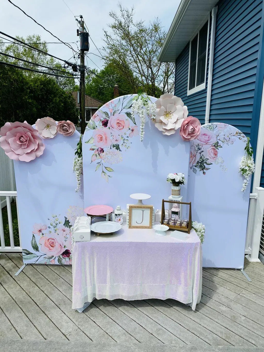 Custom Arch Backdrop Kit Theme Party Personalized Arch Cover