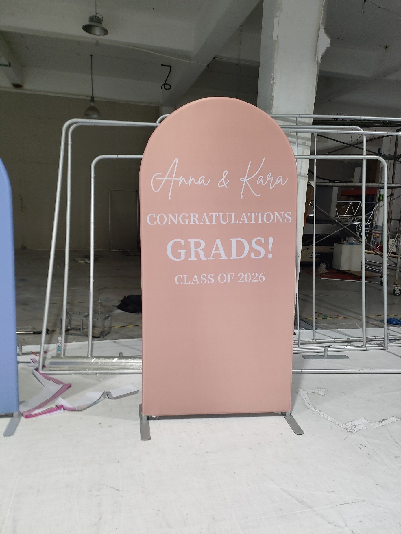 Custom Arch Backdrop Your Photo Design for Party Events