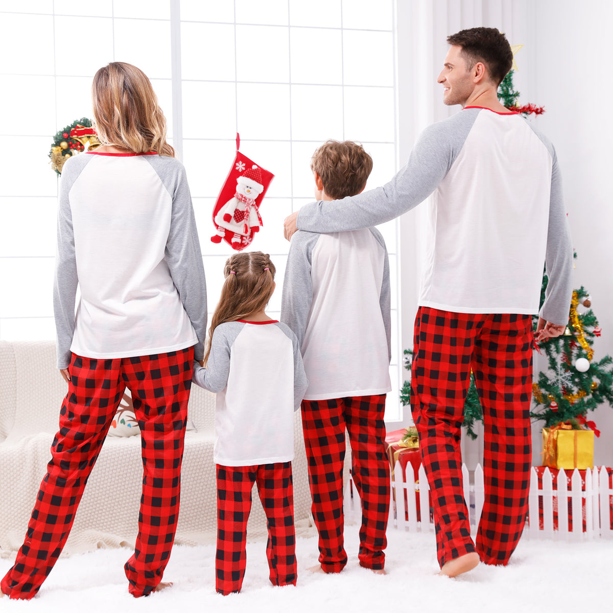 Christmas Pajamas Reindeer Family Christmas Graphic Matching Family Photoshoot Outfit Christmas Sleepwear CHP-109