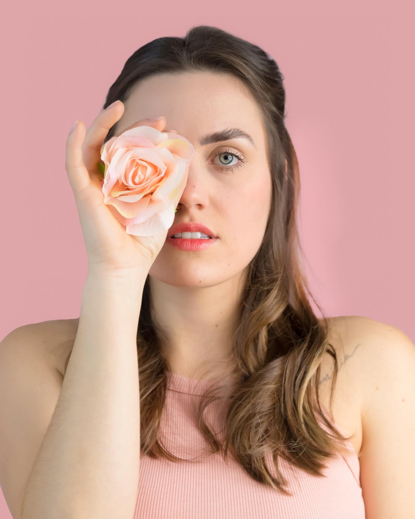 Solid Color Dusty Rose Backdrop for Photo Shoot SC5