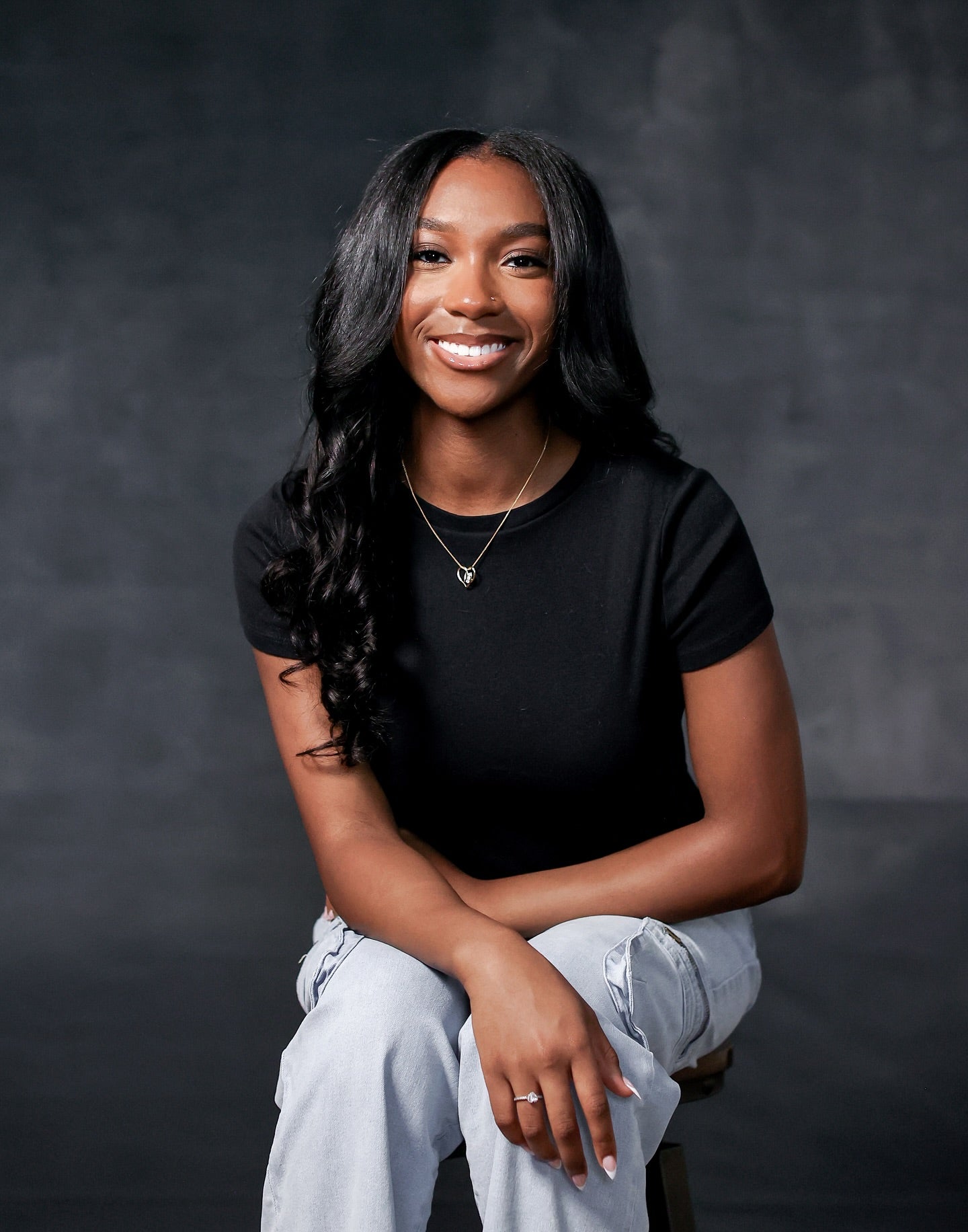 Black Photography Backdrop Studio Texture Portrait Backdrop GTY2-125