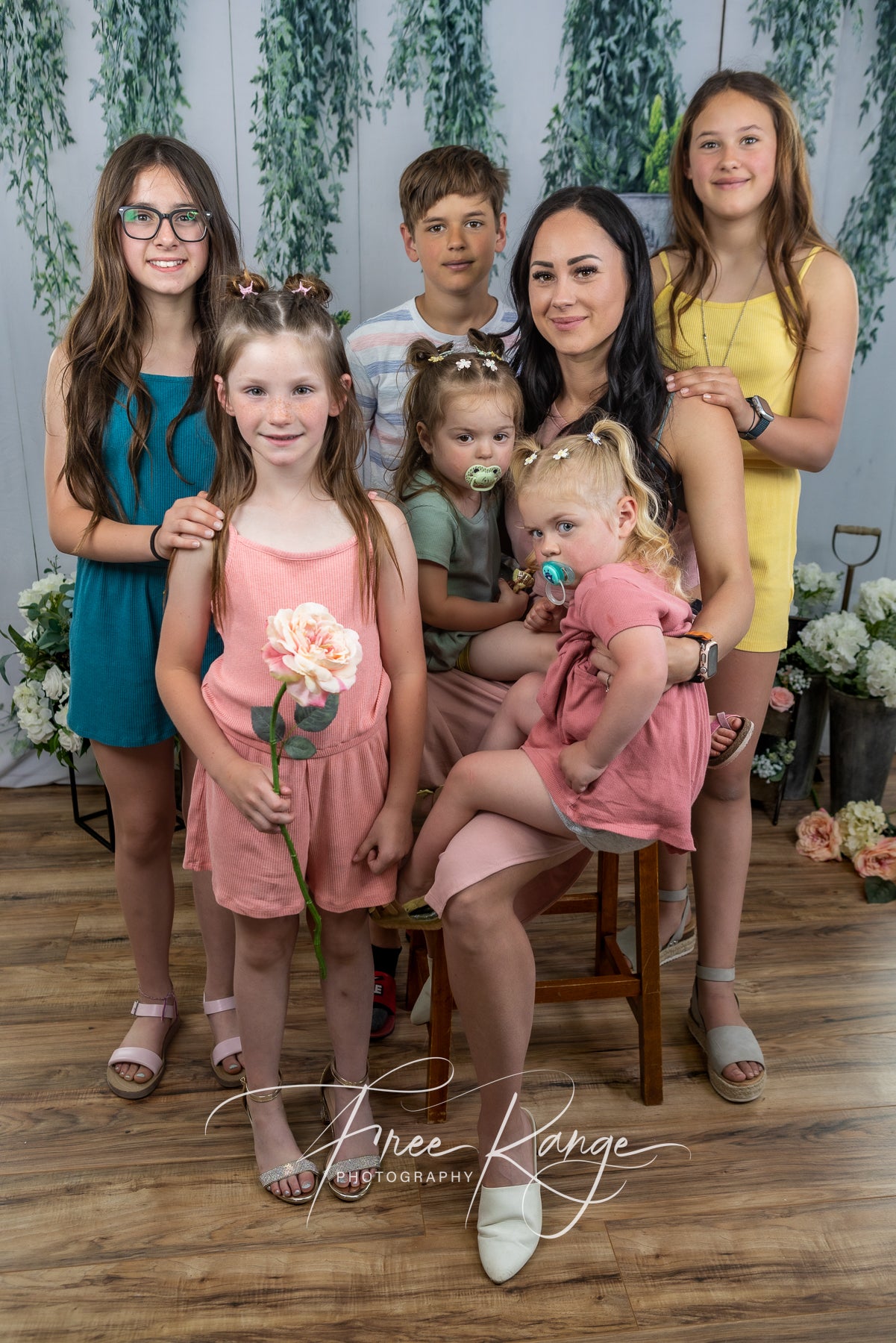 Spring Garden Baby Photo Booth Backdrop SH596