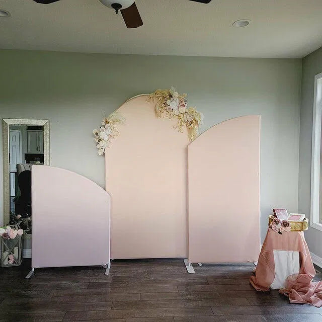 Personalized Uneven Arch Backdrop Kit for Theme Party