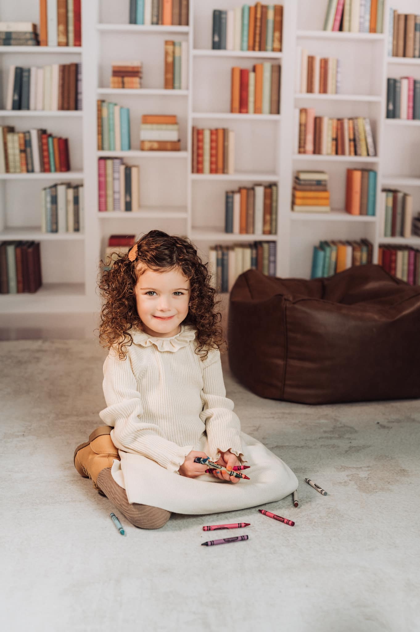 Bookshelf Backdrop for School Photography GX-1029