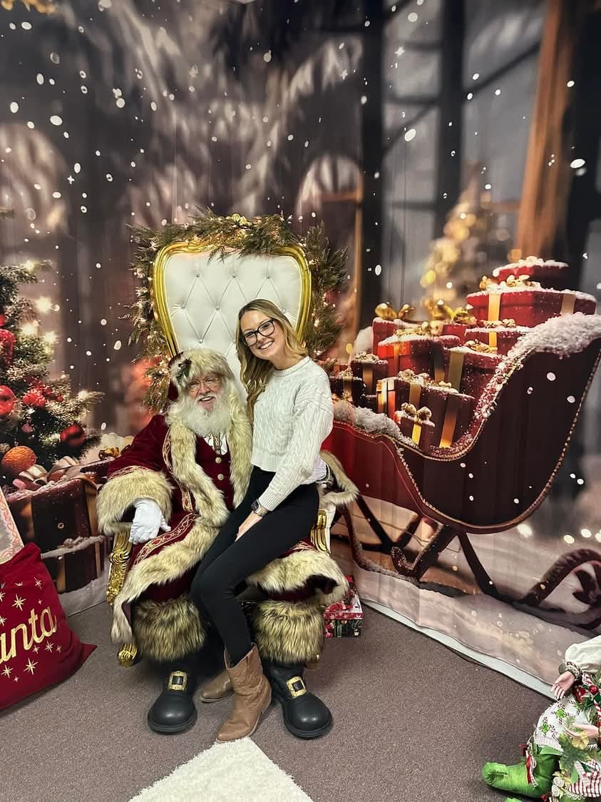 Christmas Sleigh in Winter Wonderland Backdrop BRP8-49