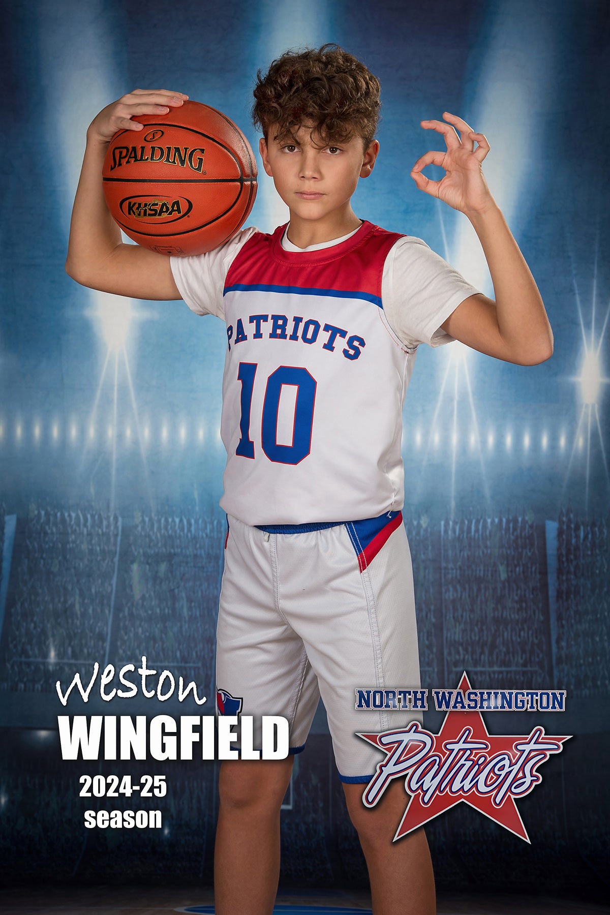 Basketball Court Sport Themed Photography Backdrops G-319