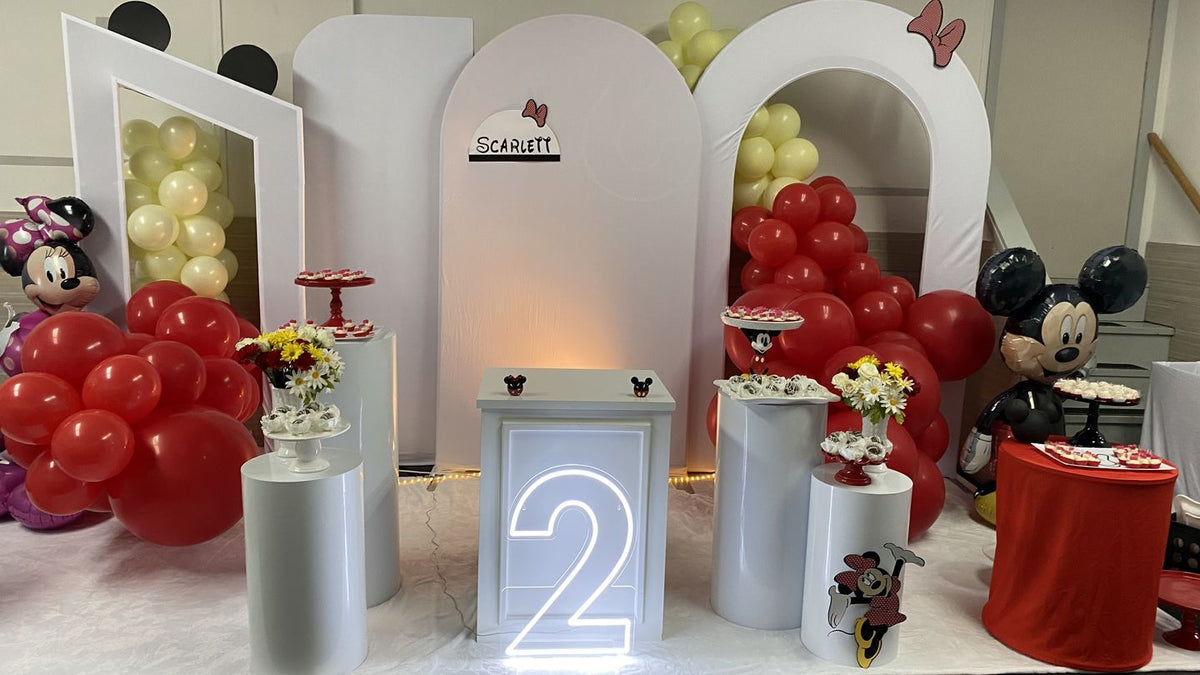 Custom Open Arch Backdrop Personalized Photo Party Cover