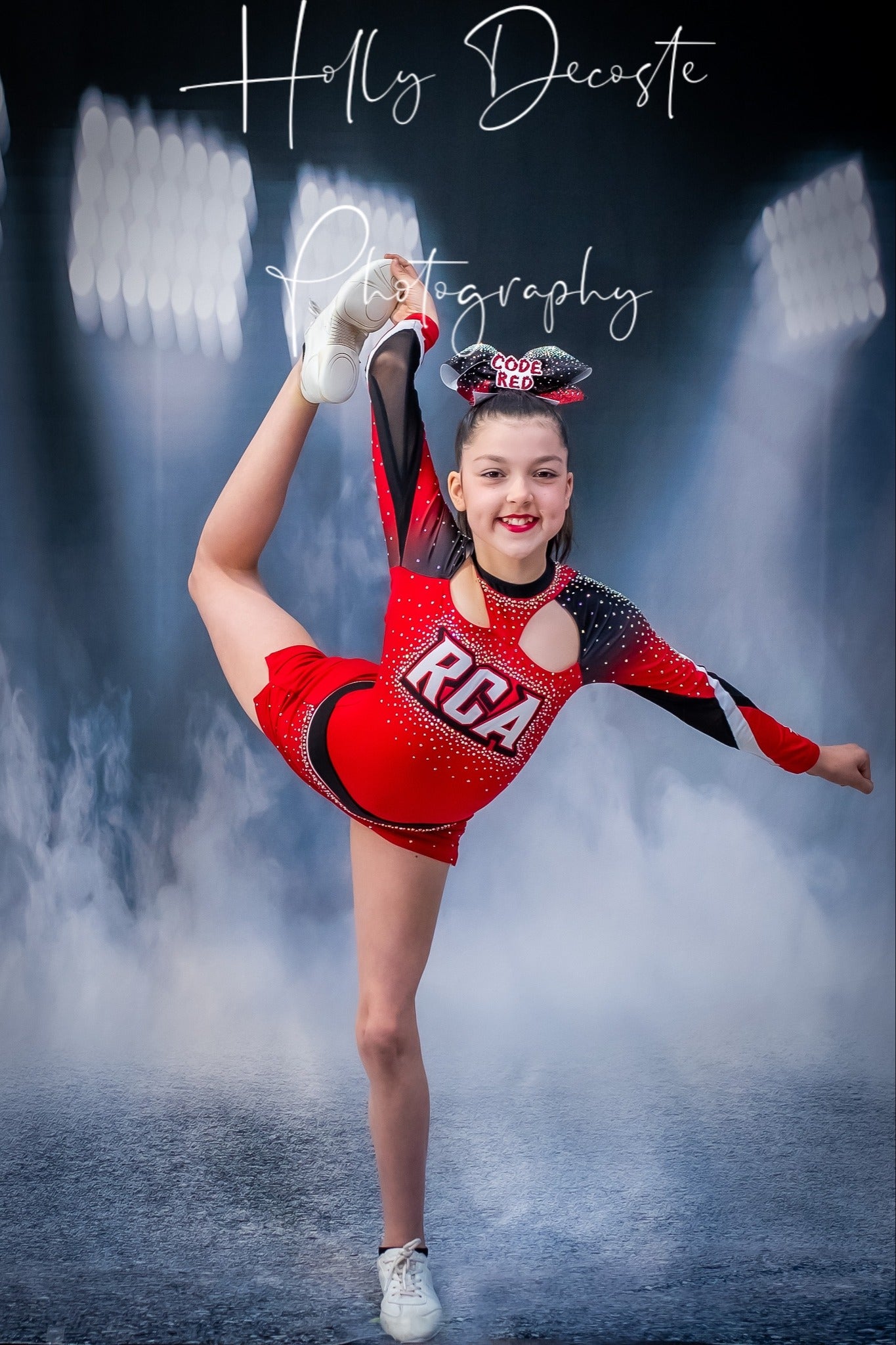 Sports Backdrop Spotlights Smoks Photography Backdrop M029