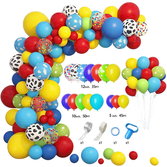 Toy Spot Dog Theme Series Balloon Chain Garland Venue Atmosphere Decoration Set BA33
