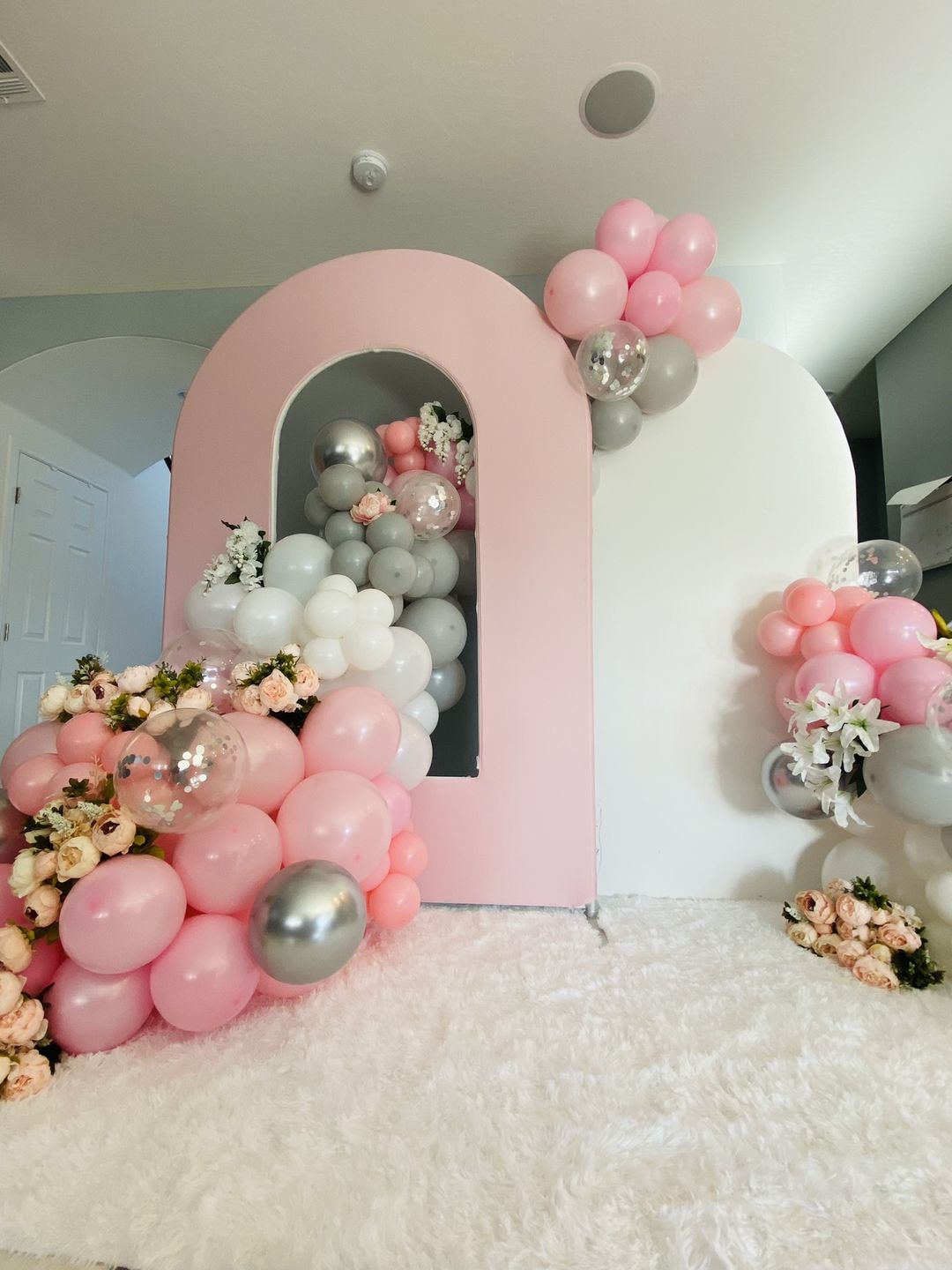 Custom Open Arch Backdrop Personalized Photo Party Cover
