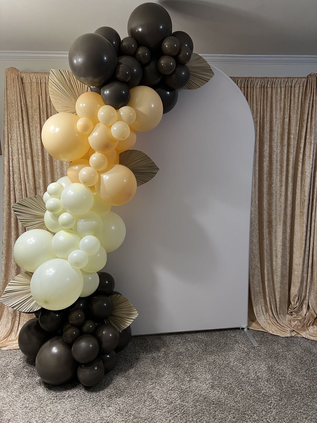 Custom Arch Backdrop Your Photo Design for Party Events