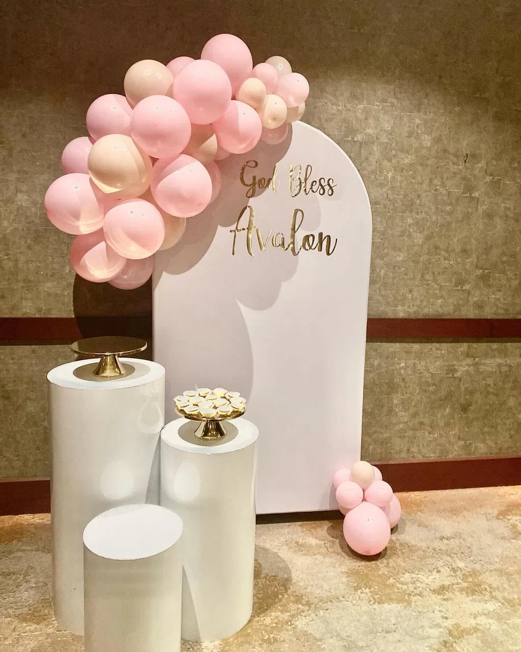 Custom Arch Backdrop Your Photo Design for Party Events