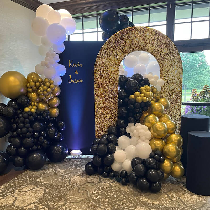 Custom Open Arch Backdrop Personalized Design Party Cover