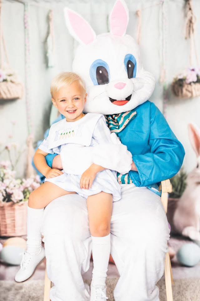 Easter Photo Backdrop Enchanted Green Door Bunny Backdrop CSH2-96