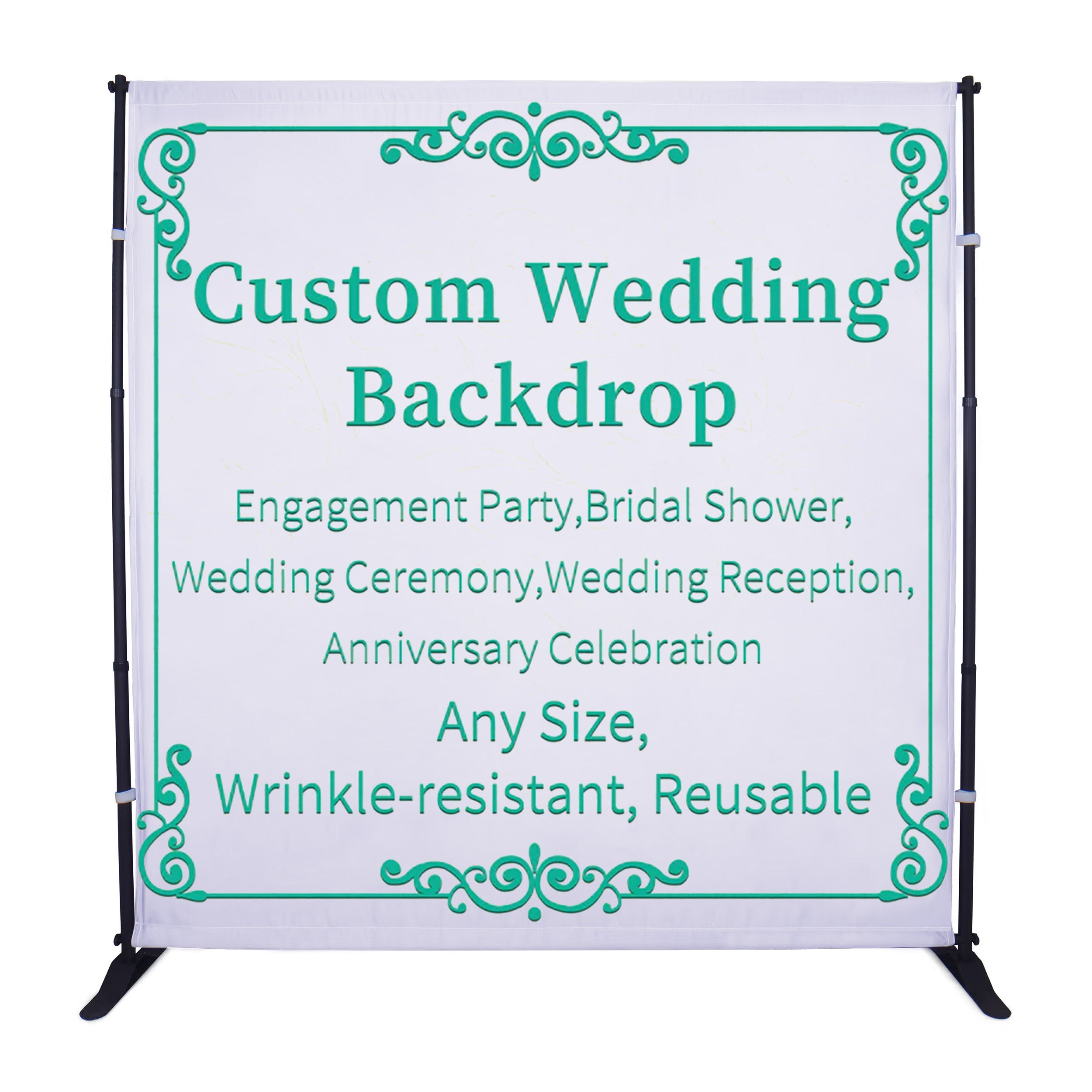 Custom Wedding Backdrop Wall Decor Wedding Sign