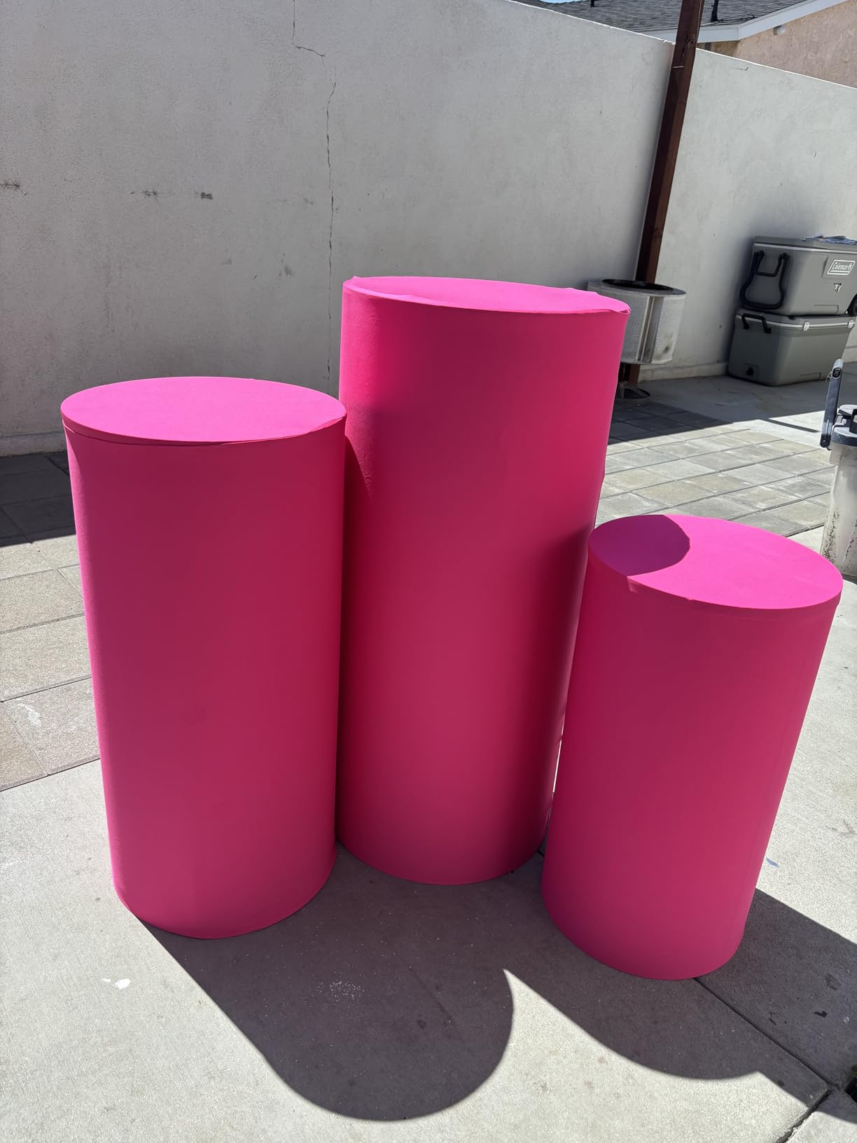 Custom Plinth Cylinder Cover Kit for Party Decorations