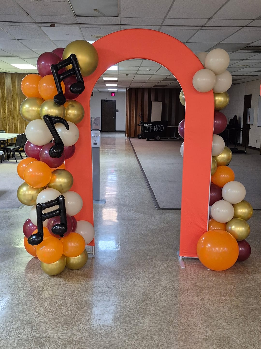 Custom Open Arch Backdrop Personalized Design Party Cover