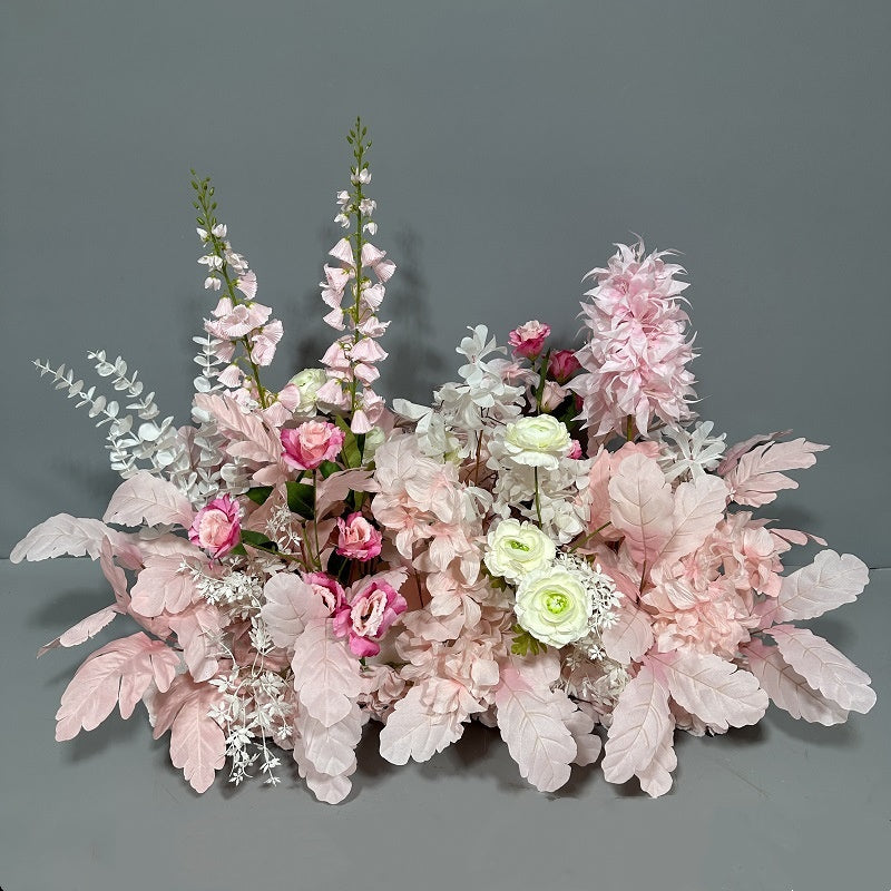 Pink White Table Centerpiece Floor Flower Wedding Decor Props AEGF-002