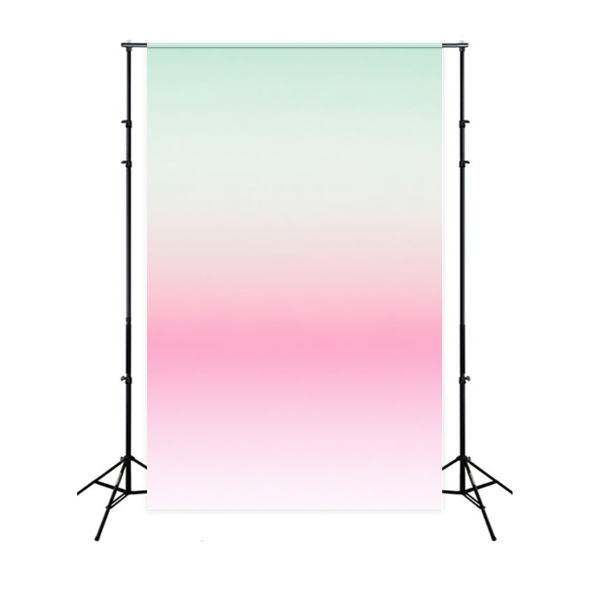 Portrait Gradient Backdrop Gradient Green Pink Backdrop BRP11-606