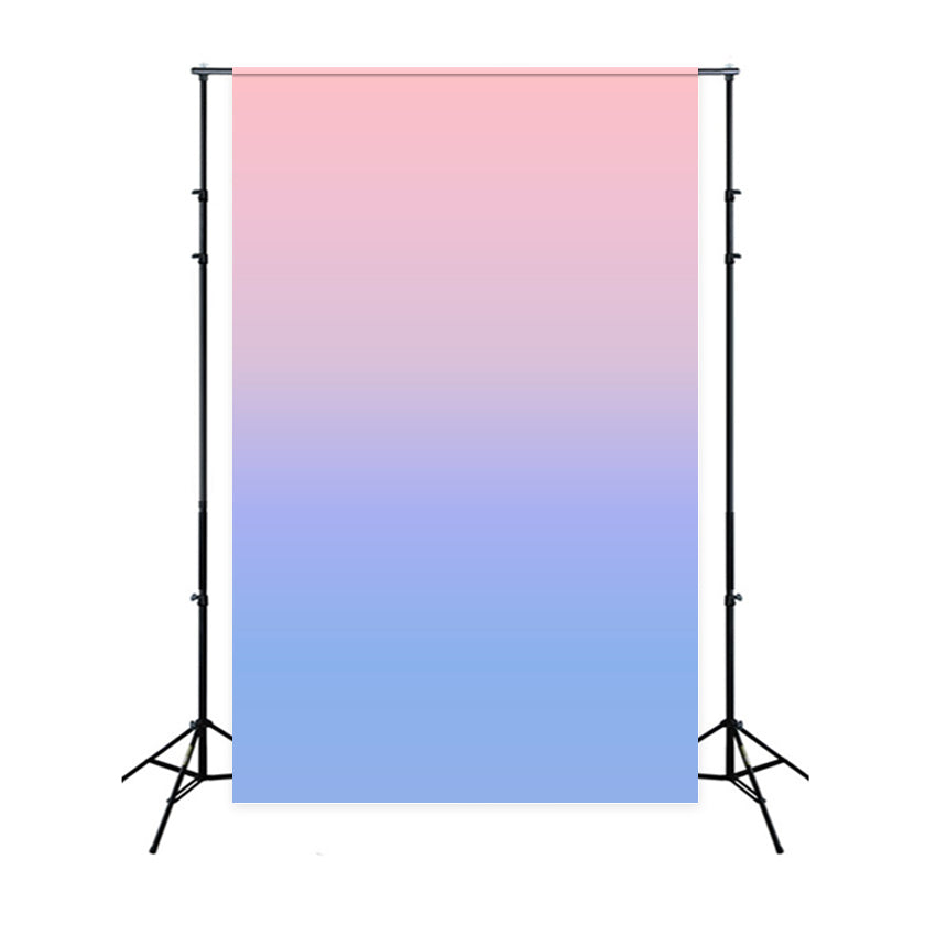 Photography Portrait Backdrop Pastel Pink Blue Gradient Backdrop BRP11-610