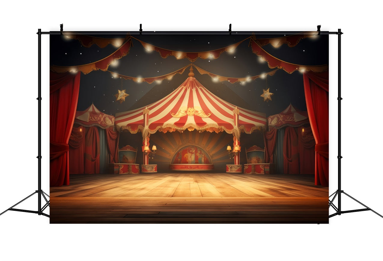 Circus Backdrop Ideas Carnival Tent Bright Stars Backdrop BRP1-176