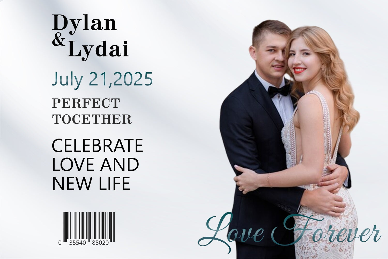 Wedding Ceremony Backdrop Minimalist White Custom Backdrop BRP3-197