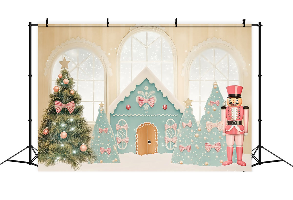 Christmas Backdrops Sale Nutcracker Sugar Shack Backdrop BRP57-142