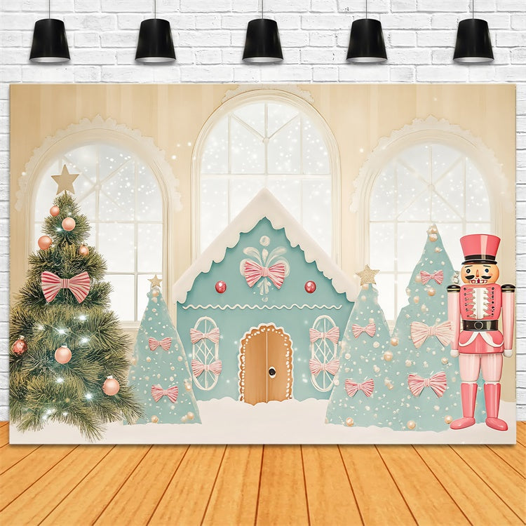 Christmas Backdrops Sale Nutcracker Sugar Shack Backdrop BRP57-142