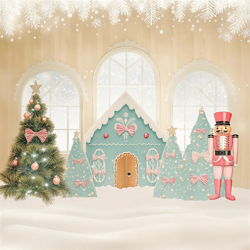 Christmas Backdrops Sale Nutcracker Sugar Shack Backdrop BRP57-142