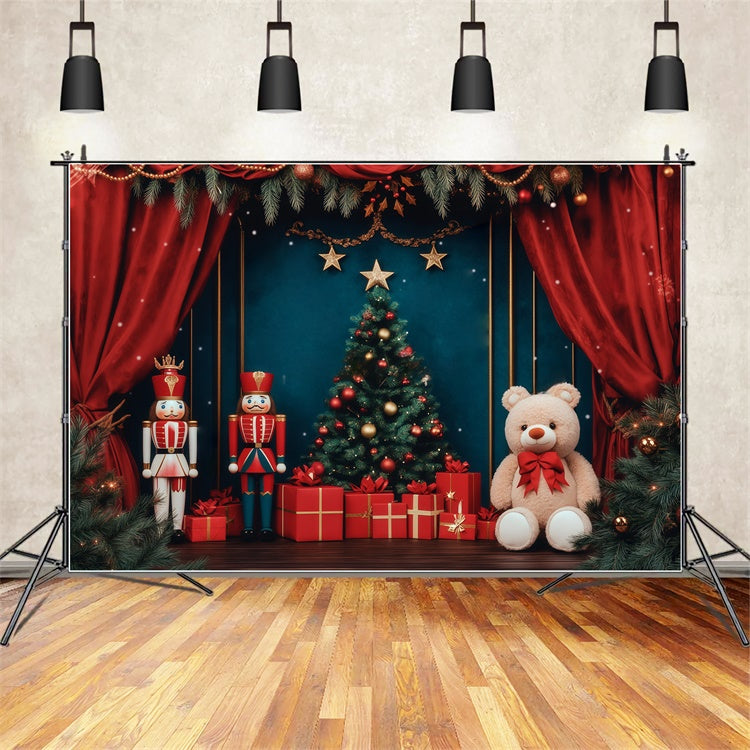 Christmas Backdrop Ideas Nutcracker Royal Stage Backdrop BRP57-144