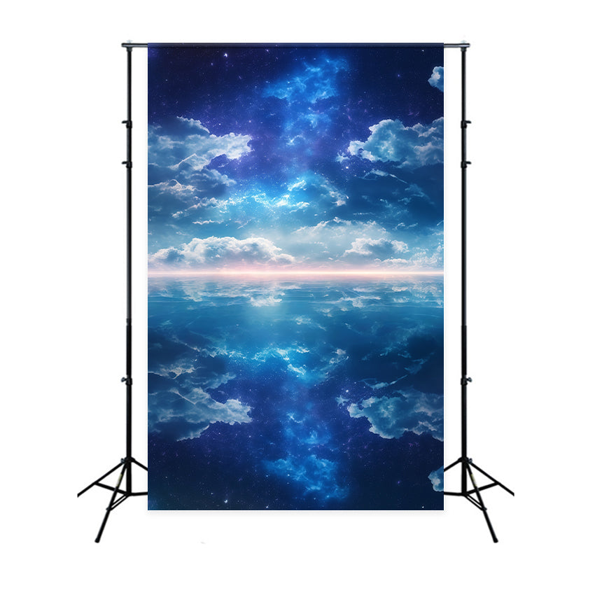 Sky Backdrop Galactic Peace Reflection Backdrop BRP57-232