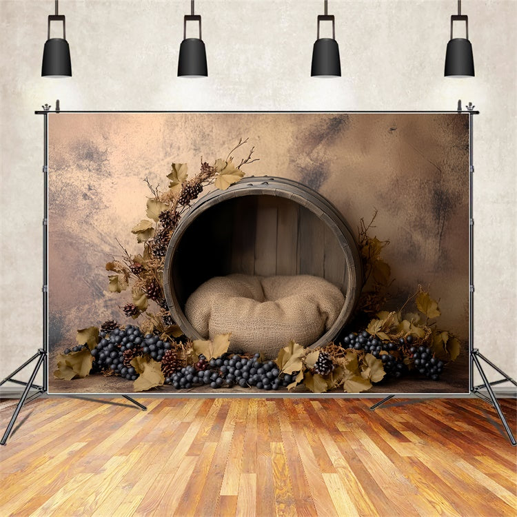Childrens Backdrops Grape Harvest Cradle Backdrop BRP57-266