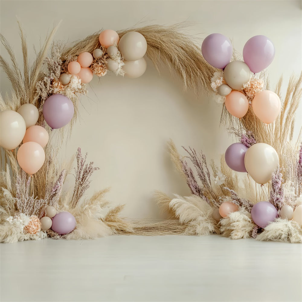 Childrens Backdrops Serene Pastel Bloom Backdrop BRP57-276