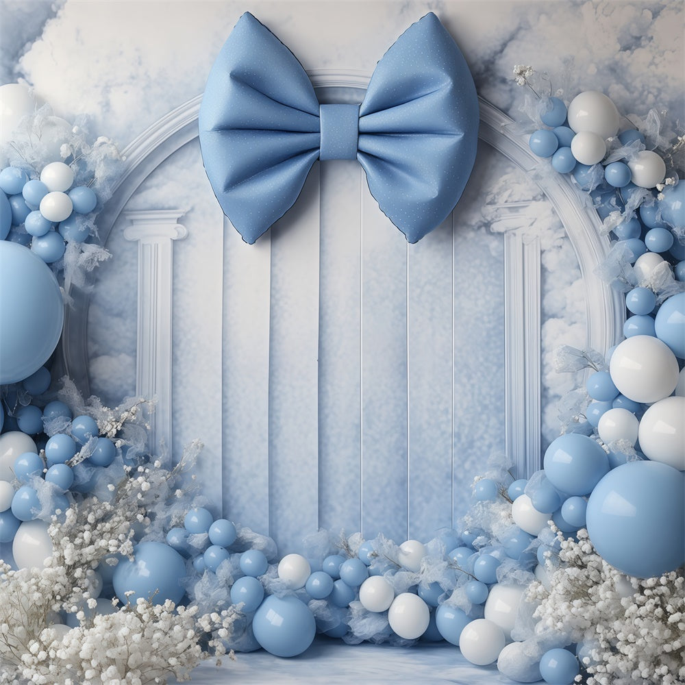 Newborn Backdrops Blue Arch Fantasy Backdrop BRP57-281