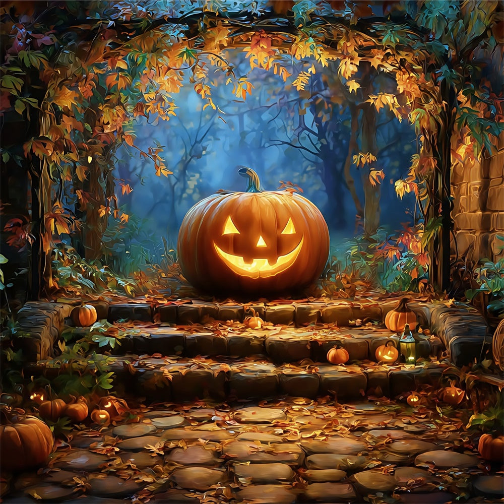 Halloween Photography Backdrop Rustic Autumn Magic Backdrop BRP57-67