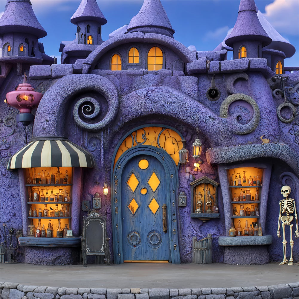 Halloween Backdrops Mystic Elixir Doorway Scene Backdrop BRP57-73