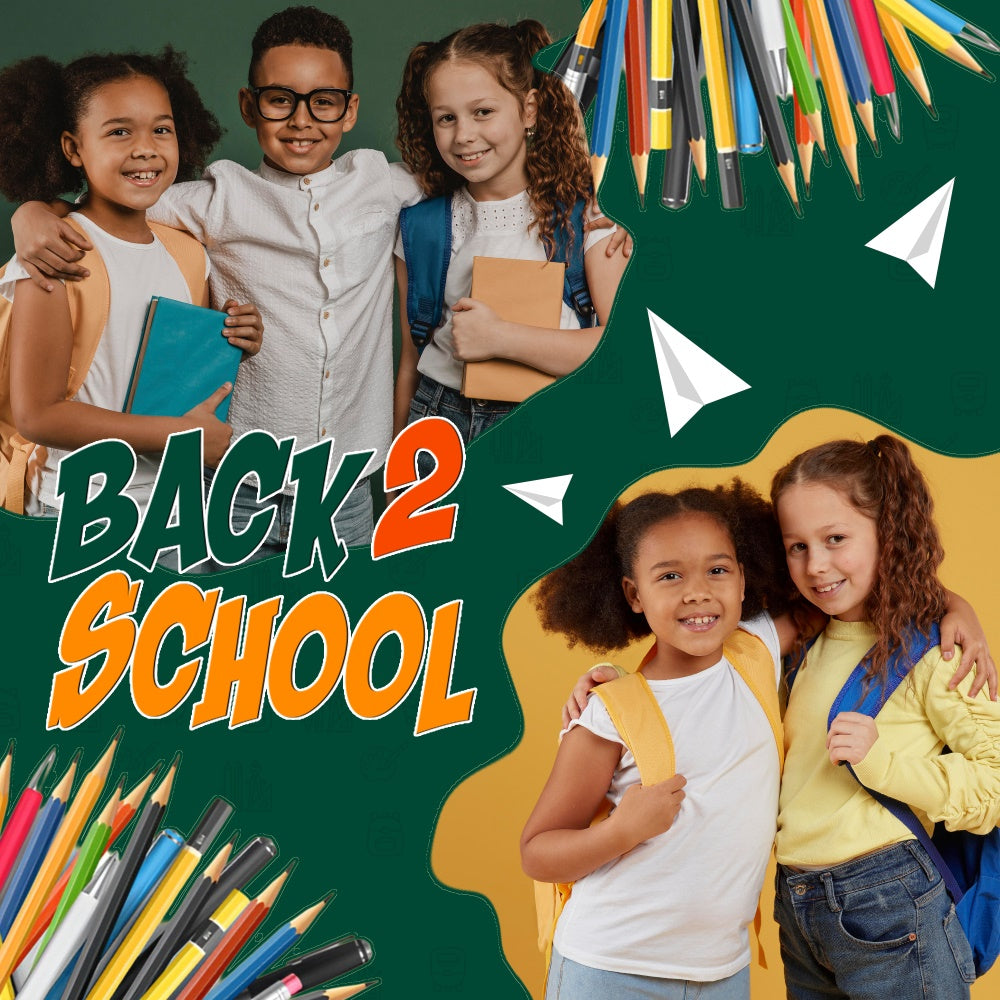 Back To School Photo Backdrop Pencil Party Custom Backdrop BRP6-39