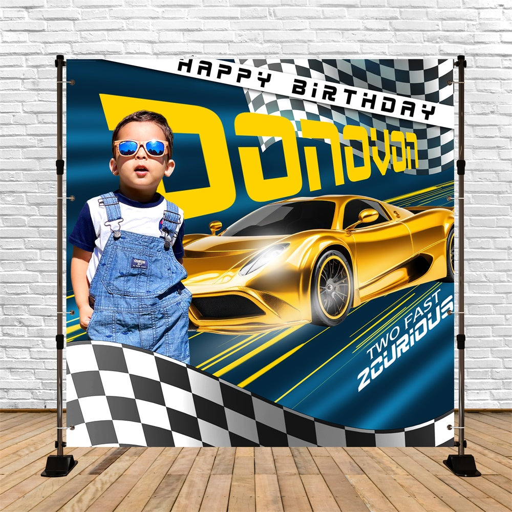 Backdrop Ideas For Birthday Mini Racer Custom Backdrop BRP6-78