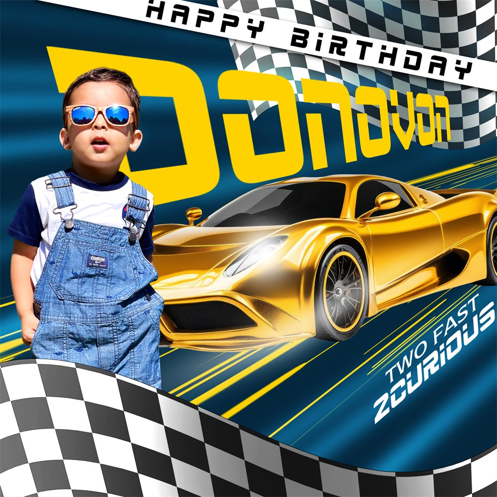 Backdrop Ideas For Birthday Mini Racer Custom Backdrop BRP6-78