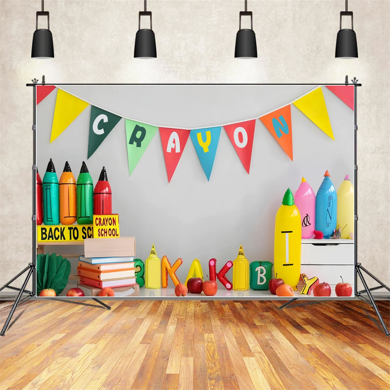 Back to School School Fun Backdrop BRP7-188