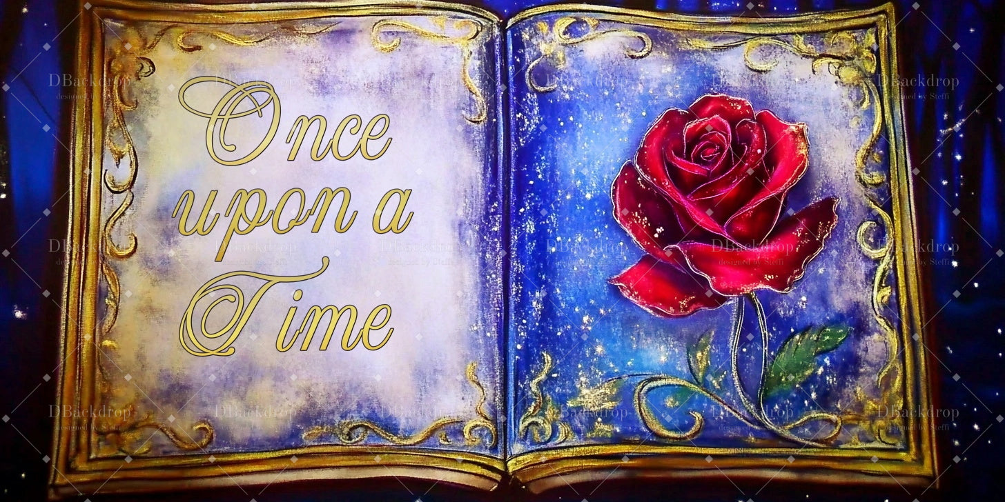 Stage Backdrop Beauty and the Beast Theater Stage Backdrops CSH59-T21b