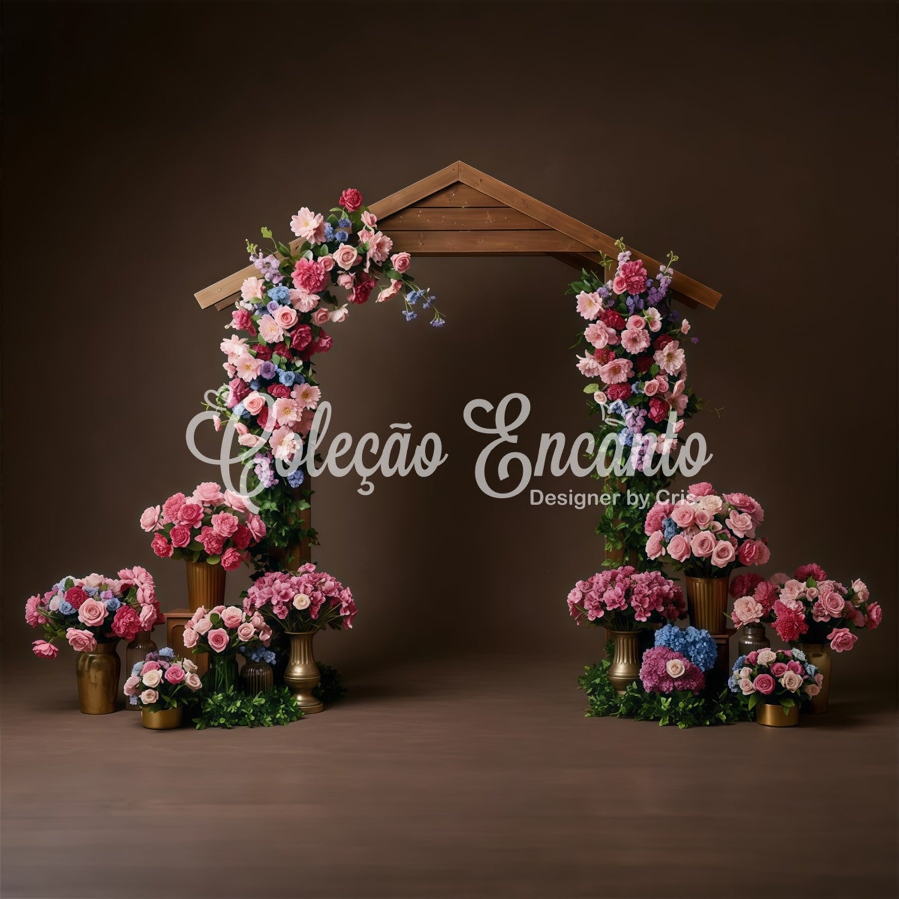 Mothers Day Flower Backdrop Pink Blue Floral Arch Backdrop Ideas For Mother's Day By Magali