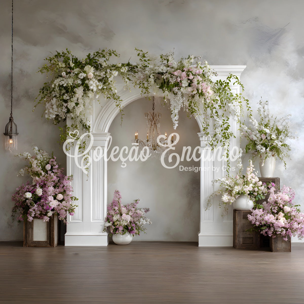 Mothers Day Backdrops Elegant Floral Archway Design Backdrop Mothers Day By Magali