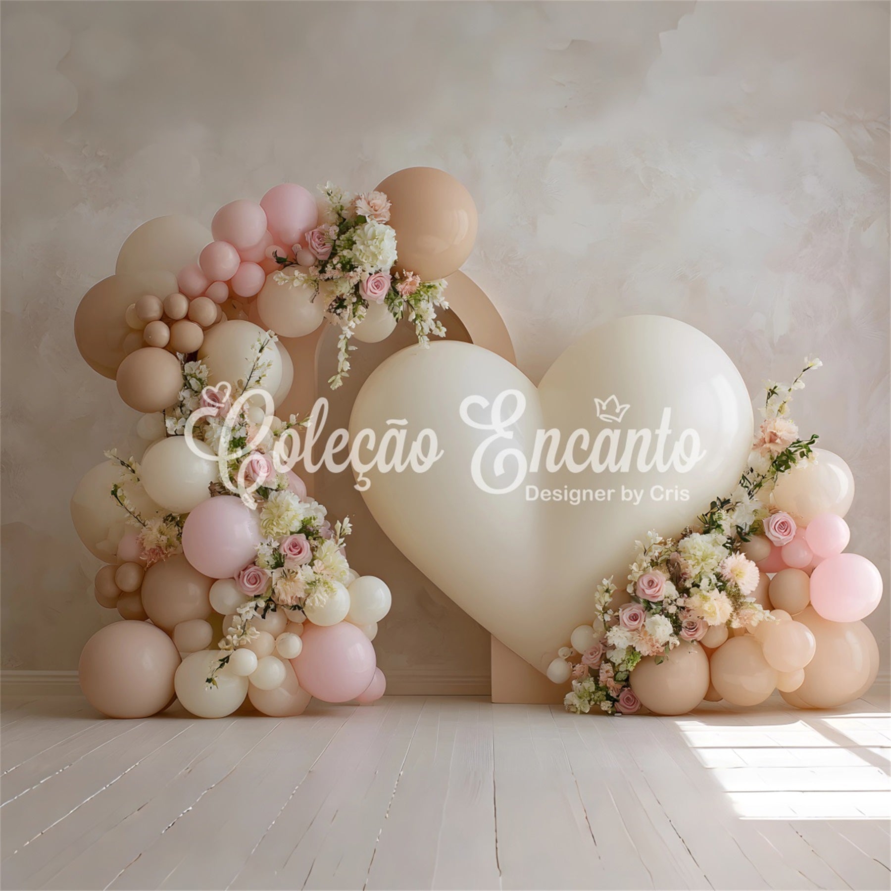 Mothers Day Balloon Backdrop Love Heart Roses Flowers Photo Booth Mothers Day Backdrop By Magali