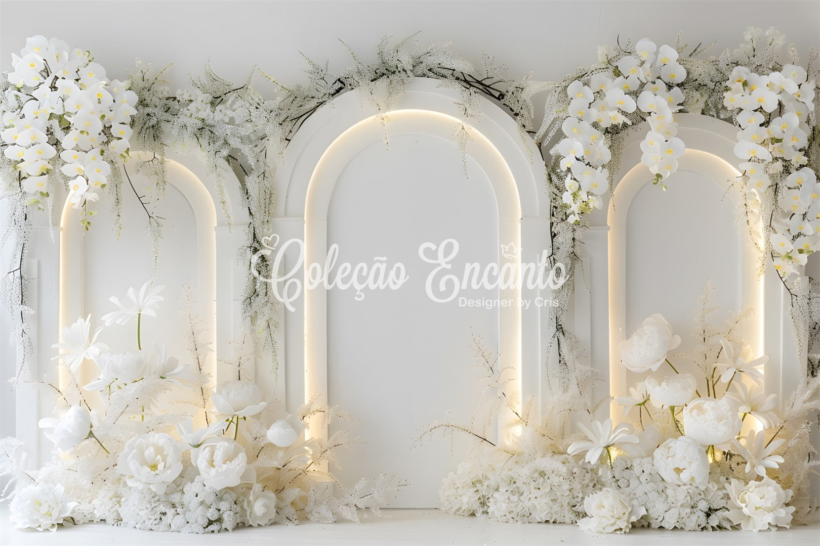 Mothers Day Photo Backdrop Ideas White Floral Arch Peonies Mother's Day Backdrops By Magali