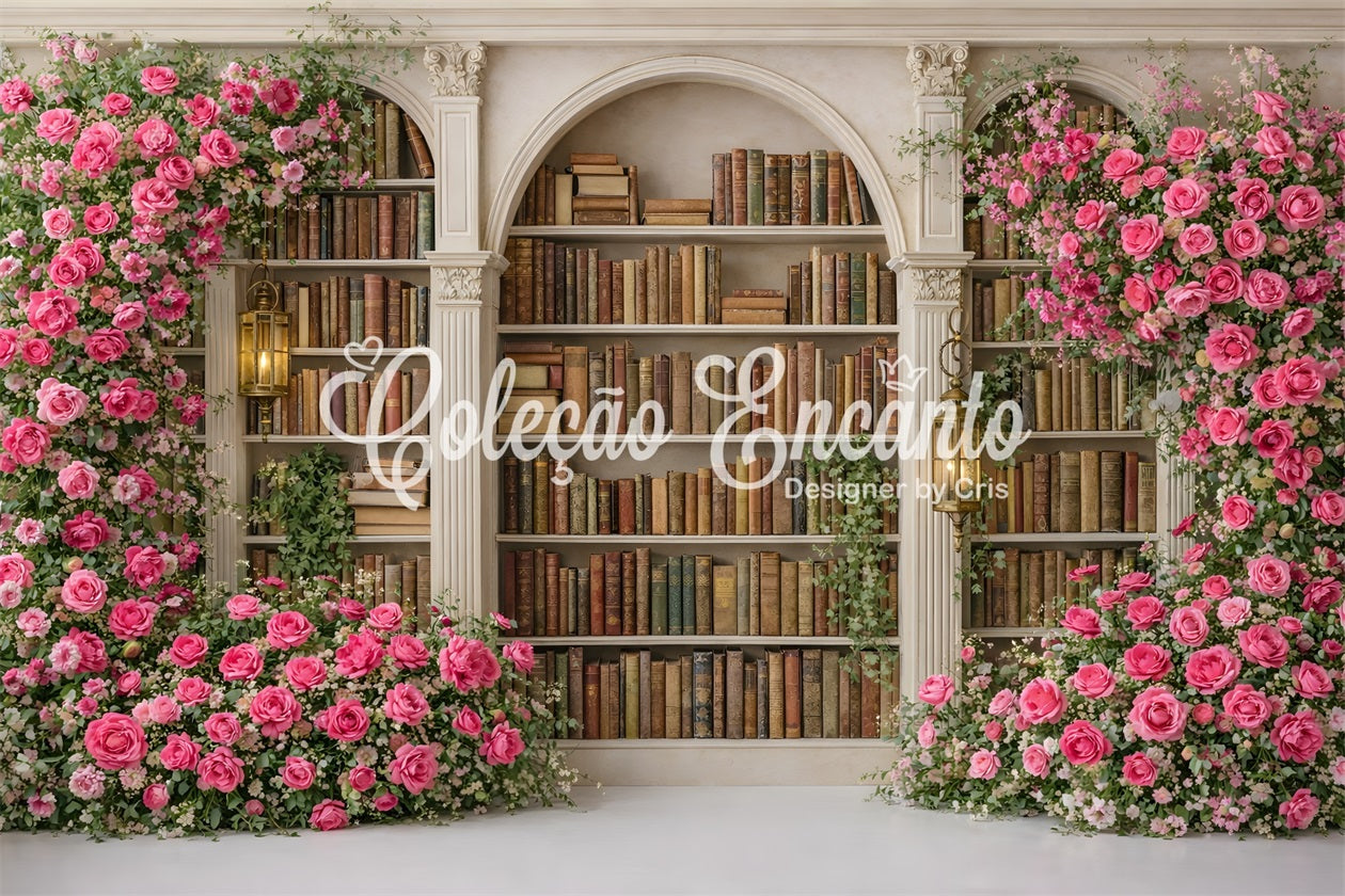 Mother's Day Photo Backdrop Ideas Vintage Rose Library Arch Wall Backdrop For Mothers Day By Magali